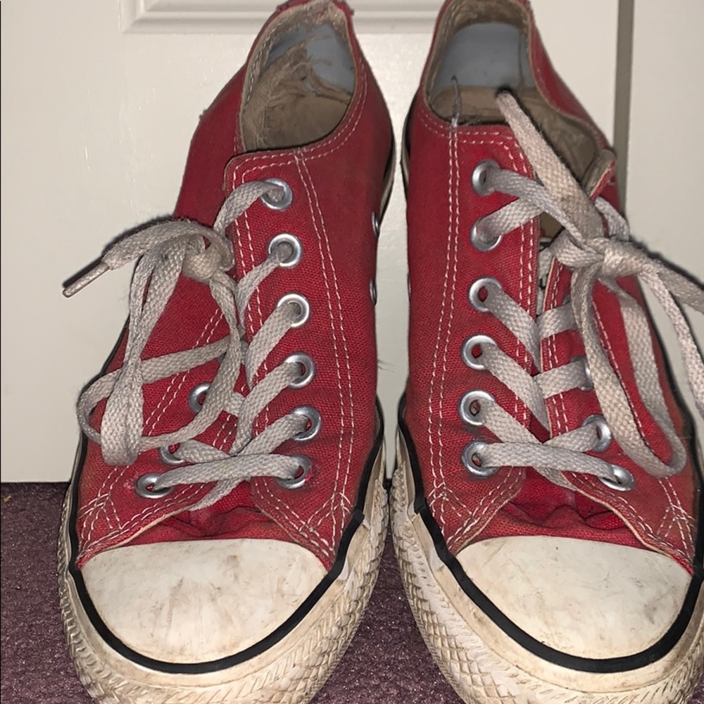 Red converse
